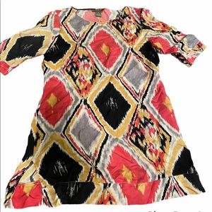 Vibrant Silk Blend Tunic by Kenar